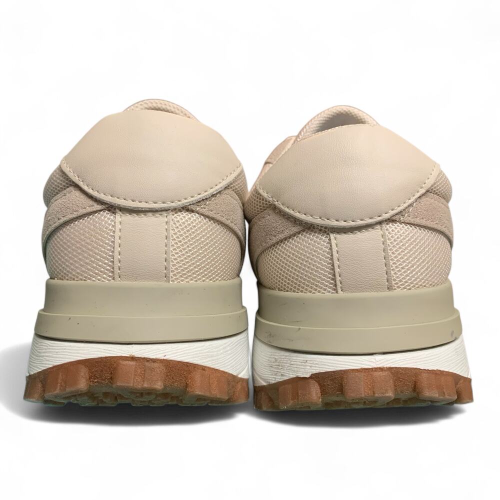 Racheal Zoe Sophie Tan & Cream Lace-Up Sneakers Size 9 - Picture 4 of 9